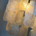 Set Van 2 Capiz Schelpen Schelp Hanglamp Hanglampen Bamboe Frame thumbnail 5
