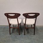 4 Vintage Eetkamerstoelen Deense Stoelen Vintage Stoelen thumbnail 13