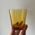 Amber Glas Glazen Whisky 4 X thumbnail 6