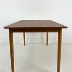 Zweeds Vintage Teak Fineren Salontafel thumbnail 2
