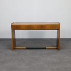 Vintage Bureau Walnoot, 1960s thumbnail 6