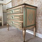 Vintage Dressoir Met Lade/ Ladekastje / Queen Anne Kast thumbnail 3