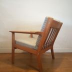 Hans J. Wegner Fauteuil Voor Getama Model Ge265 thumbnail 14