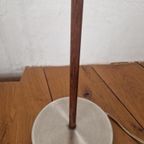 Mid Century Teak Aluminium Vloerlamp Vintage Design thumbnail 6