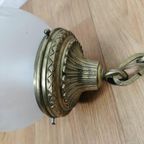 Vintage Brocante Hollywood Regency Hanglamp, Plafond Lamp 72 thumbnail 9