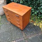 Teak Mid Century Ladekast , Jaren 60 thumbnail 8