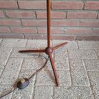 Scandinavische Teakhouten Vloerlamp thumbnail 8