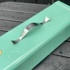 Vintage Koek Blik Mint Groen thumbnail 4