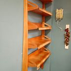 Vintage Cees Braakman Pastoe Open Kast Wandrek Wandkast Boekenkast Boekenrek thumbnail 15
