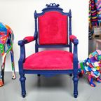 Kleurrijke Fauteuil / Armstoel thumbnail 9