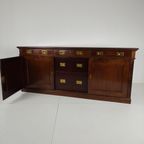 Engelse Mahoniehouten Dressoir / Dressoir Uit Het Begin Van De 20E Eeuw - Camp Van Messing thumbnail 23