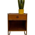Vintage Arne Wahl Iversen Bijzettafel Nachtkastje 60's Teak thumbnail 22