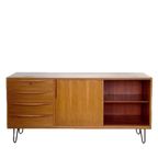 Vintage Notenhouten Sideboard Dressoir Van Franz Ehrlich Voor Veb Deutsche Werkstätten Hellerau thumbnail 3