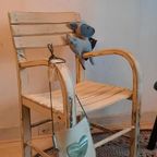Retro Vintage Bureau, Desk Met Ladeblok, Bureautje thumbnail 14