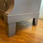 Bureau Schrijfbureau Met Laden Secretaire Hollands Antiek thumbnail 11