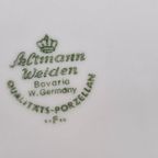 Xl Vintage Seltmann Weiden Op Art Bisque Vaas Bavaria Wit thumbnail 14