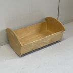 Poppen Schommelwiegje Houten Bedje thumbnail 3