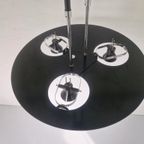 Zeldzame Dijkstra Postmoderne Vintage Triple Spot Lamp. thumbnail 10