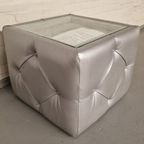 Pouffe Table – Silver thumbnail 2