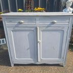 Brocante Commode, Ladenkast, Meidenkast thumbnail 4