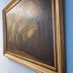 Olieverf Op Doek B Sluiter Schilderij Chrysanten Op Vaas thumbnail 9