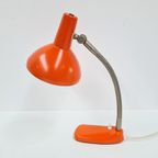 Vintage Orange Hala Zeist Desk Lamp By H. Busquet thumbnail 2