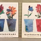 2 X Gerard Gasiorowski Franse Tentoonstellingsposter P/P/S thumbnail 2