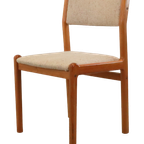 Set Van 4 Niels O Möller Stoelen 'egemosedam' Deens Design thumbnail 12
