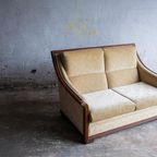 Art Deco Sofa With Ornate Design Elements thumbnail 7