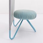 Rare Italian Design High Back Chair / Stoel / Kruk By Bonaldo From 1980’s thumbnail 9