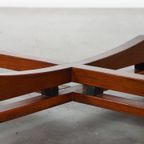 Ovale Schuitema Salontafel Uit De Jugendstil/ Art Nouveau Design Serie Met Mooie Patronen thumbnail 9