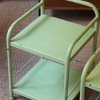 Paar Nachtkastjes In Bauhaus-Stijl, Circa 1930 thumbnail 6
