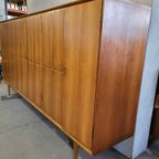 Mid Century Midboard / Highboard Dressoir ( L 268Cm ) thumbnail 6