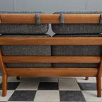 Teak 2 Seat Sofa By Juul Kristensen For Glostrup Denmark thumbnail 15