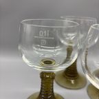 Set Roemer Wijnglazen Olijfgroene Steel 4 Stuks thumbnail 3