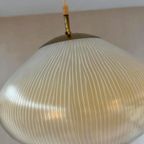 Opaline Hanglamp Met Messing Armatuur thumbnail 6