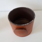 Vintage Oranje Bloempot thumbnail 3