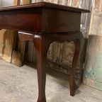 Exclusieve Oude Toonbank, Vitrine-tafel, Sidetable. thumbnail 9