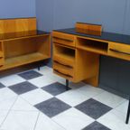 Desk And Storage By Mojmír Požár For Up Zavody 1964 Czech Republic thumbnail 4