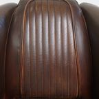 Tijdloze En Exclusieve Rundleren Aviator Design Fauteuil Met Een Unieke Kleurstelling thumbnail 11