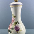 Italiaanse Tafellamp, Bureaulamp, Sfeerlamp Met Bloemen Motief thumbnail 6