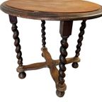 Vintage Houten Pied De Stal / Bijzettafel / Plantentafel thumbnail 15