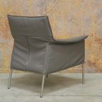 Zganieuw Grijze Leren Design On Stock Limec Fauteuil thumbnail 5