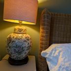 Gemberpot Tafellamp Met Bloemen thumbnail 14