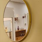 Vintage Wandspiegel Spiegel Mirror Messing Goud thumbnail 7
