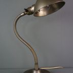 Vintage Goose Neck Metalen Bureau Lamp thumbnail 10