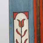 Antieke Beschilderde Bruidskast 1788 thumbnail 17