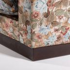 Italian Mid-Century Modern Sofa In Floral Fabric, 1960’S thumbnail 7