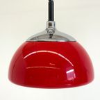Space Age Hanglamp Van Cosack Leuchten In Rood thumbnail 11