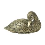 Eenden Beeld Verzilverd Messing Mauro Manetti Stijl Sculptuur thumbnail 2